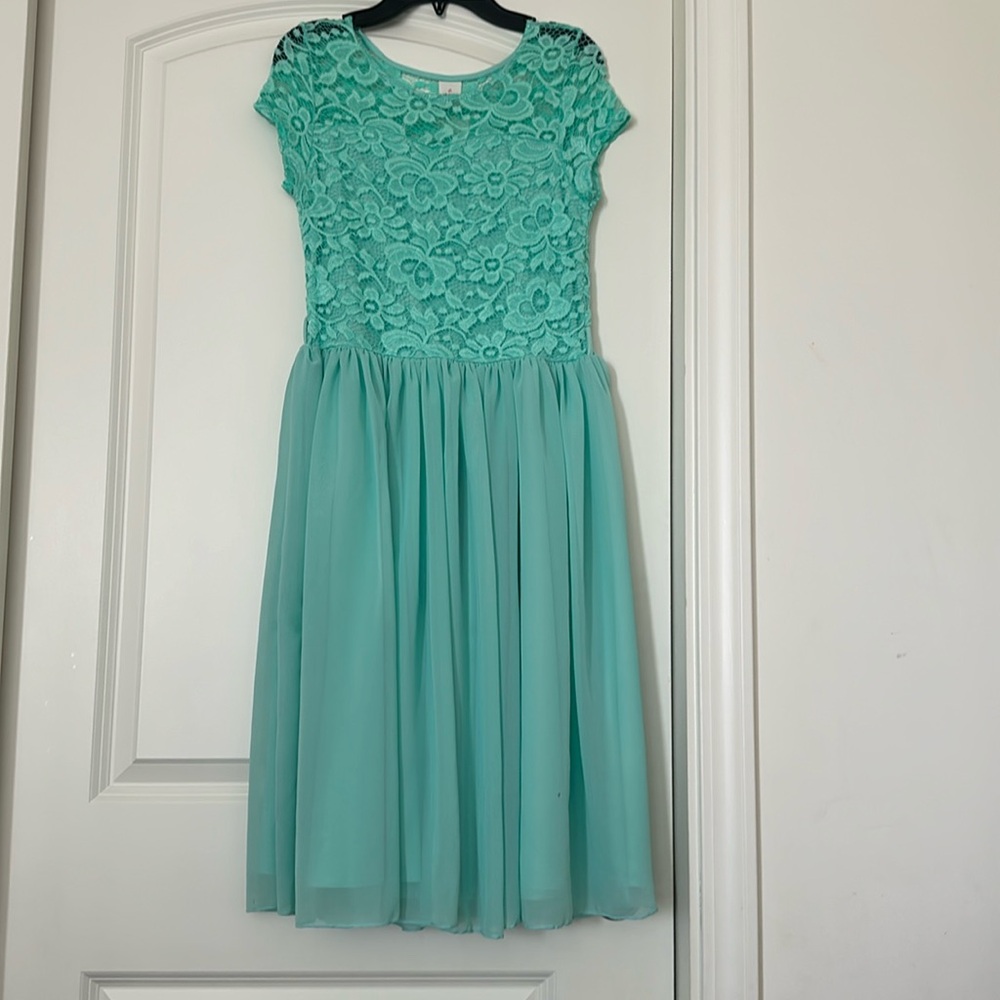 JUST KIDS U.S.A MINT GREEN DRESS